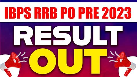 Rrb Po Pre Result Out How To Check Ibps Po Result Ibps Rrb Po