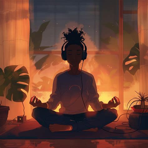 Steady Calm Pulse Meditation For Healing Lo Fi Study Chill Lofi