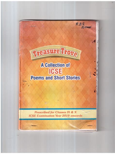 Treasure Trove A Collection of Poem and Story | PDF