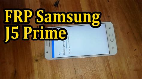 Cara Mengatasi FRP Samsung J5 Prime Lupa Akun Google Bypass FRP