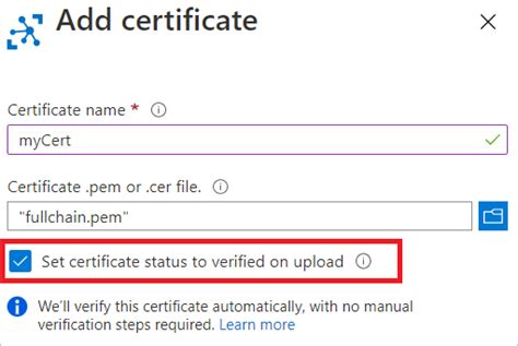 Azure Iot Hub Device Provisioning Service で X 509 Ca 証明書を確認する Microsoft Docs