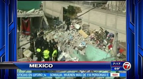 Gas Blast Kills 4 In Mexico City Suburb Famous For Fireworks Wsvn