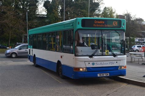 839 Southdown PSV Y839TGH Dennis Dart SLF Plaxton Pointer 2 Ex Go Ahead