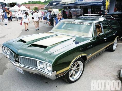 Supercharged Olds Vista Cruiser Resto Mod With 442 Hood And Badge