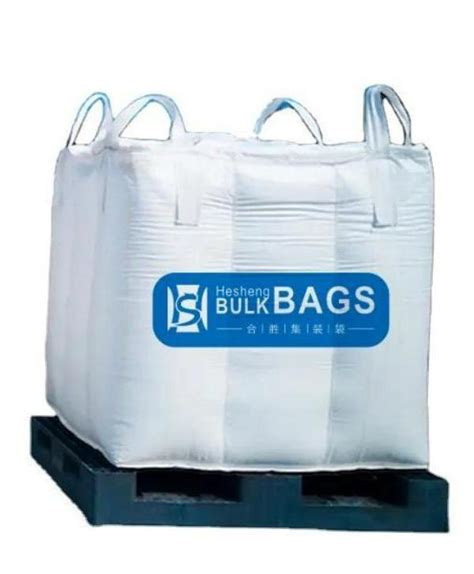 Hesheng Un Jumbo Bag 1 Tonne Bags PP Woven Fabric Roll China Bulk Bag