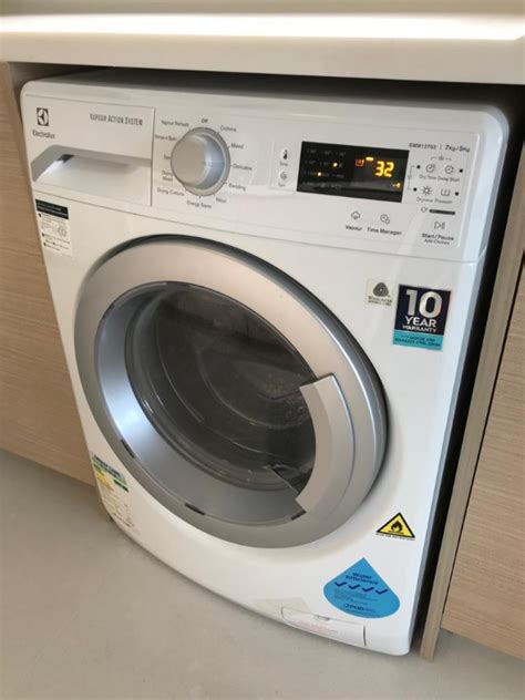 Electrolux EWW12753 Washer Cum Dryer 7 5 Kg TV Home Appliances