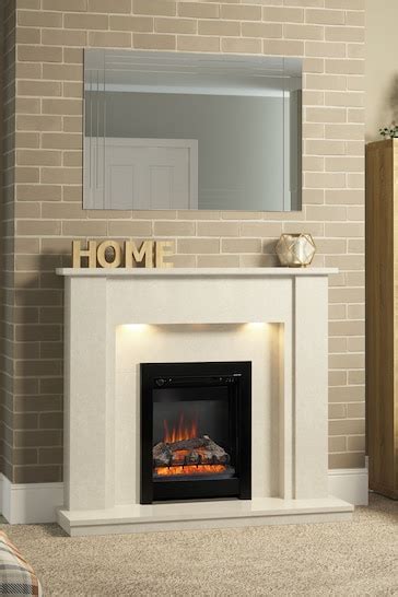 Buy Be Modern Black Athena Inset Electric Fire From The Next Uk Online Shop