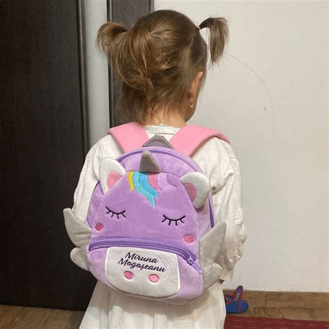 Ghiozdan Personalizat Unicornul Fermecat Papusica