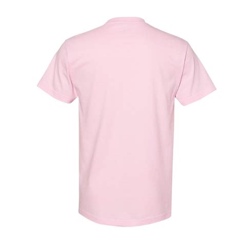 Plain Short Sleeve T-Shirt Pink - Billion Creation