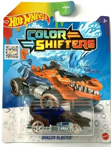 Carrinho Hot Wheels Muda De Cor Color Shifters Dragon Cfm32 Parcelamento Sem Juros
