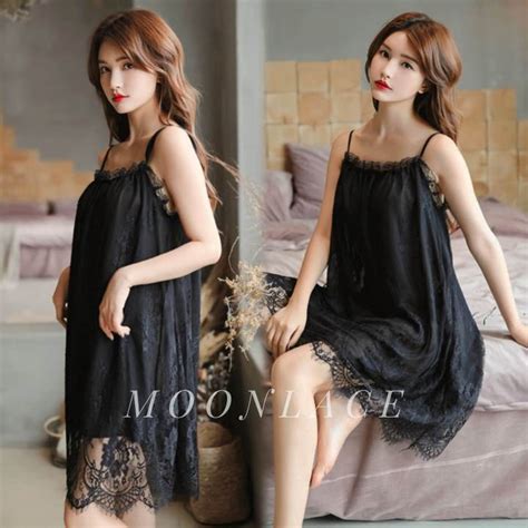 Sexy Romantic Lace Sleepwear Lingerie Dress New Stock 65013 Lazada