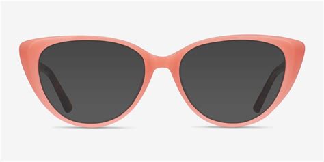 Anastasia Cat Eye Coral And Tortoise Glasses For Women Eyebuydirect Canada