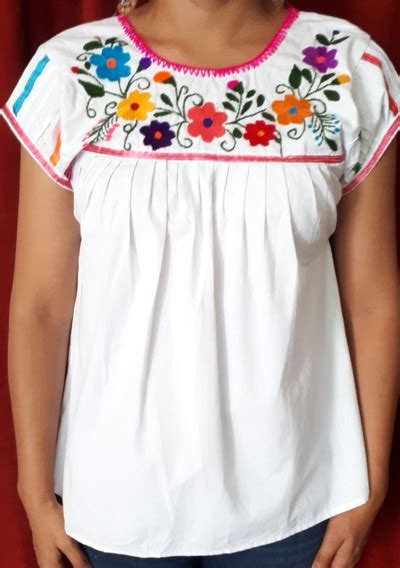 Venta Blusas Mexicanas Bordadas En Stock