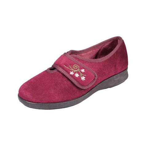 DB Wider Fit Wide Fitting Ladies Slippers Caroline (2v)