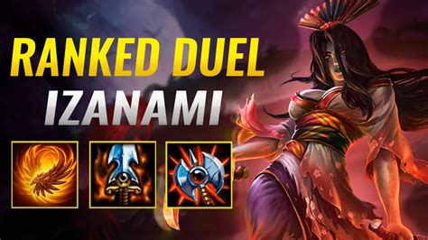 Izanami Ranked Duel Smite Gameplay Youtube