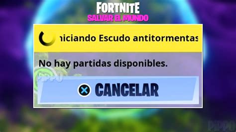 Error No Cargan Las Misiones En Salvar El Mundo Youtube