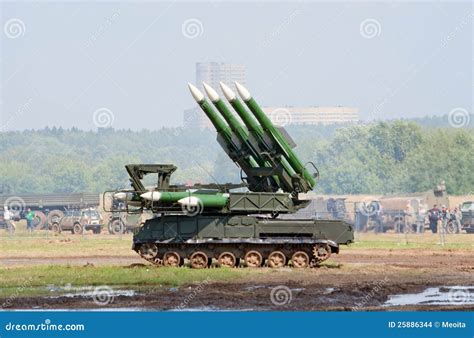 Buk M Missile Launcher Editorial Stock Image Image Of Artillery 25886344