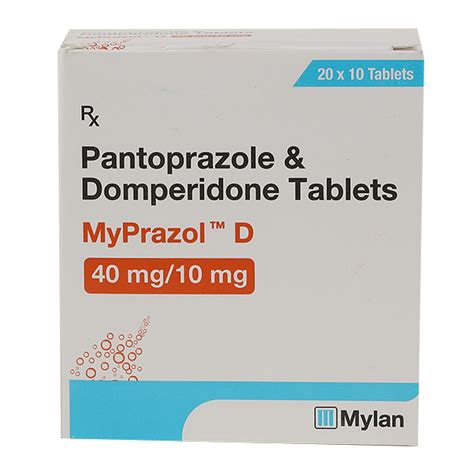 Buy Myprazol D 1040mg Tablet 10s Online At Upto 25 Off Netmeds