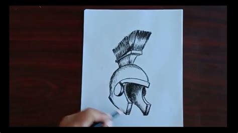 Drawing A Moriones Helmet Using Derwent Charcoal Pencil Dark Youtube