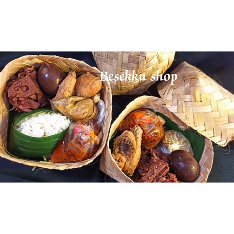 Jual Besek Bambu Nasi 15x15 Shopee Indonesia