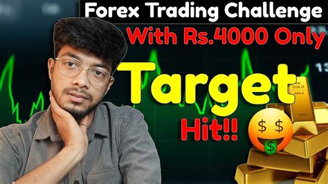 Live Forex Trading Day Challenge With Just Rs Capital