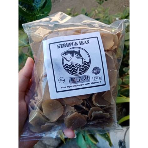 Jual Krupuk Rambak Ikan Krupuk Rambak Mentah Opak Rambak Ikan Krupuk