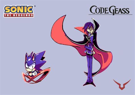 By [ Spiral Cris ] Code Geass X Sonic By Jk7 Fan On Deviantart