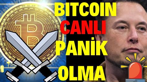 BITCOIN SHIBA COİN PANİK SATIŞ YAPMA İZLE SON DAKİKA CANLI YAYIN