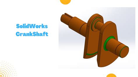 Beginners Guide To Solidworks Crank Shaft Youtube