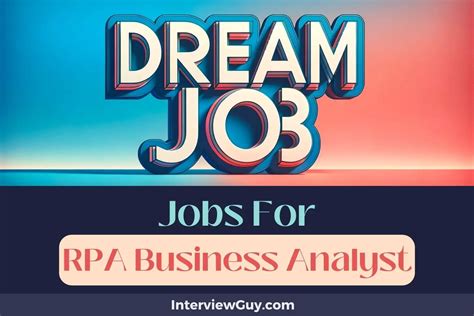 Jobs For Rpa Business Analyst Robotic Revolution