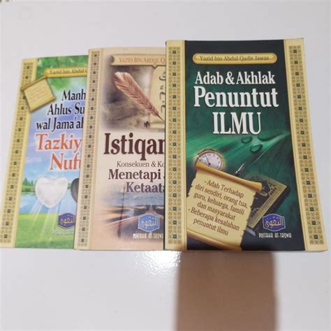 Jual Preloved Adab Dan Akhlak Penuntut Ilmu Istiqomah Menetapi Jalan