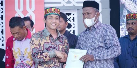 Peringati 17 Tahun Damai Aceh Wamen ATR BPN Serahkan Lahan Untuk