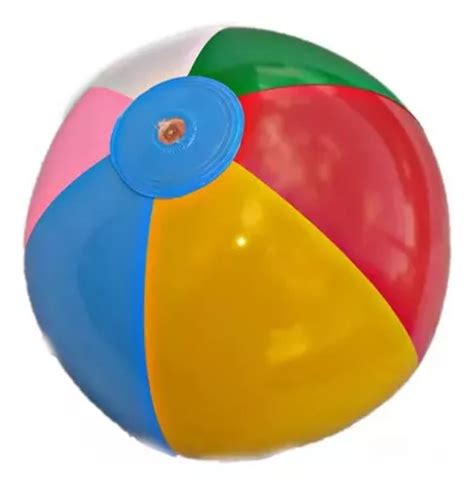 Pelota Playa Jumbo Mayoreo Cms Inflable Multicolores Meses Sin