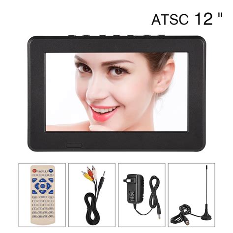 LEADSTAR Portable ATSC 12 16 9 Digital Television TV TFT LED 1080P HD