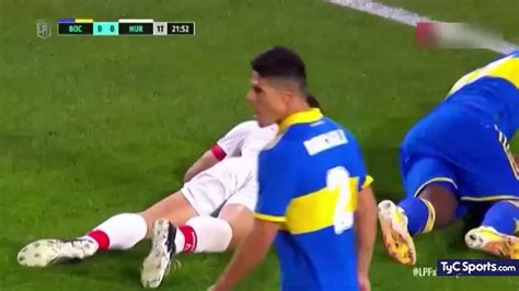 Boca Vs Hurac N Por La Liga Profesional El Taco De Mat As C Ccaro