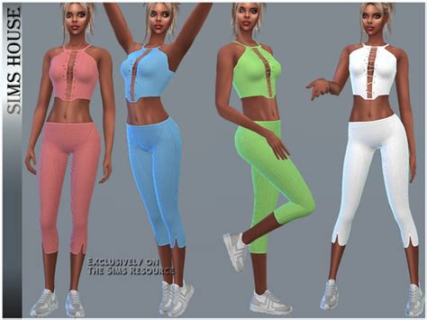 The Sims Resource Women S Fitness Leggings