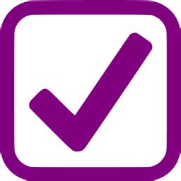 Free Purple Check Mark Clipart Best