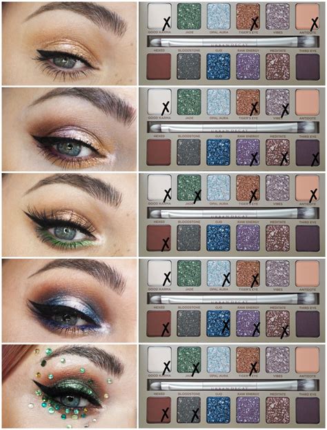 Urban Decay Stoned Vibes Eyeshadow Palette Review Swatches Eye Makeup Looks Laura Louise