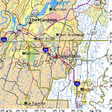 Ringgold, Georgia (GA) ~ population data, races, housing & economy