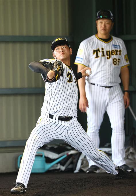 阪神・高橋遥人、キャンプ初のブルペン投球で圧巻のパフォーマンス！ 一緒に阪神タイガースを応援しよう！