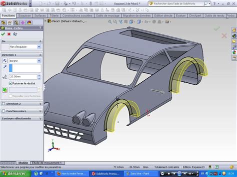 How To Make A Car With Some Simple Operations In Solidworks Grabcad