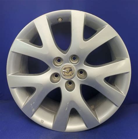 07 08 09 Mazda Cx 7 Wheel Rim 18x7 1 2 Alloy Silver 9965047580 W Cap 64893 Ebay