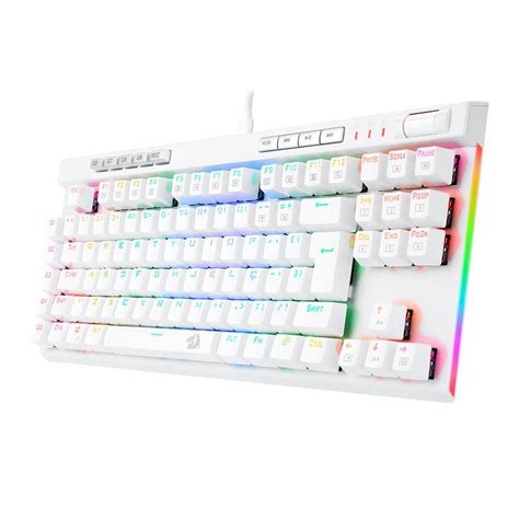 Teclado Mecanico Gamer Redragon Magic Wand Pro Rgb Switch Azul