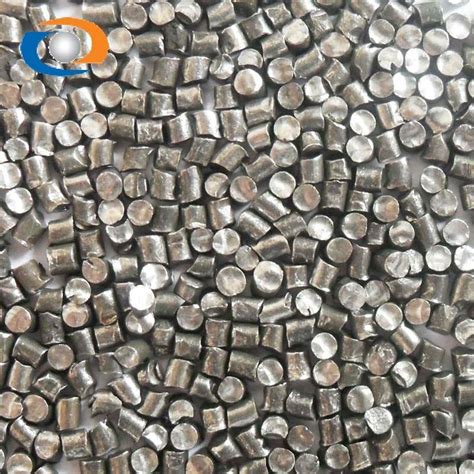 Sandblasting Pellets Abrasive Steel Cut Wire Shot Angular Shaped Steel