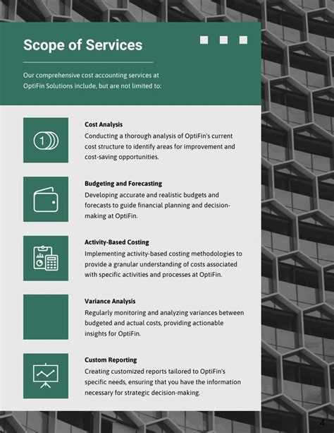 Cost Accounting Proposal Template Venngage