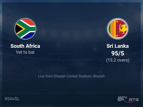 South Africa vs Sri Lanka live score over Super 12 - Match 25 T20 11 15 ...