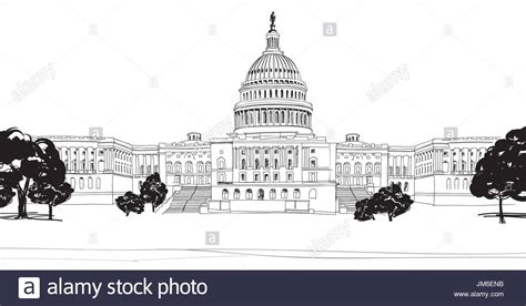 Us Capitol Building Drawing At Getdrawings Free Download