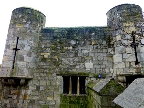 York's Medieval City Walls - Shutters & Sunflowers