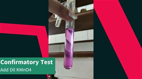 Oxalic Acid Confirmatory Test With Kmno4 Youtube