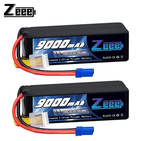 Units Zeee S Mah Lipo Battery V C Softcase With Ec Plug